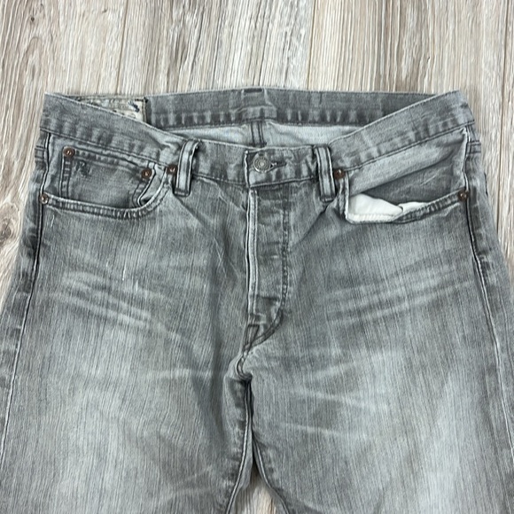 Polo By Ralph Lauren Sullivan Slim Gray Jeans size 33x30 men - Picture 3 of 10